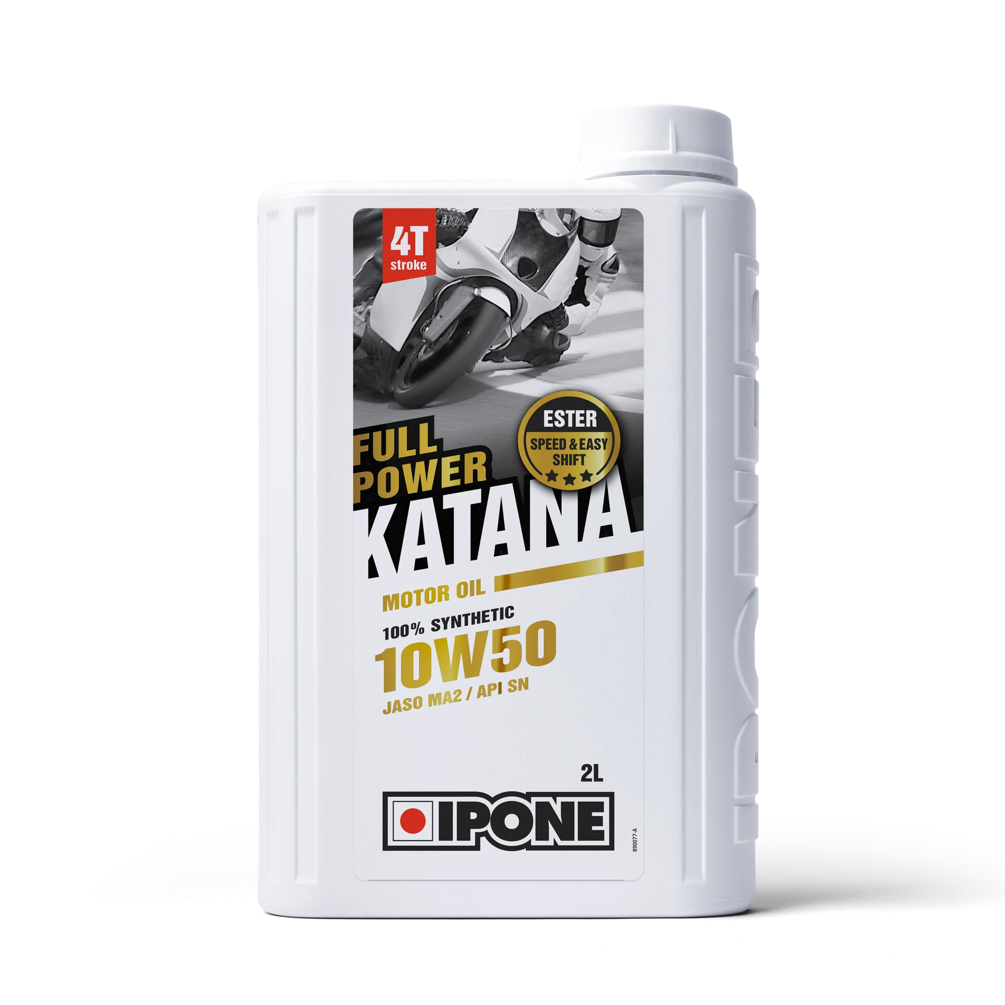 800009-1.png IPONE - FULL POWER KATANA 10W50 - 2L - imagine 1