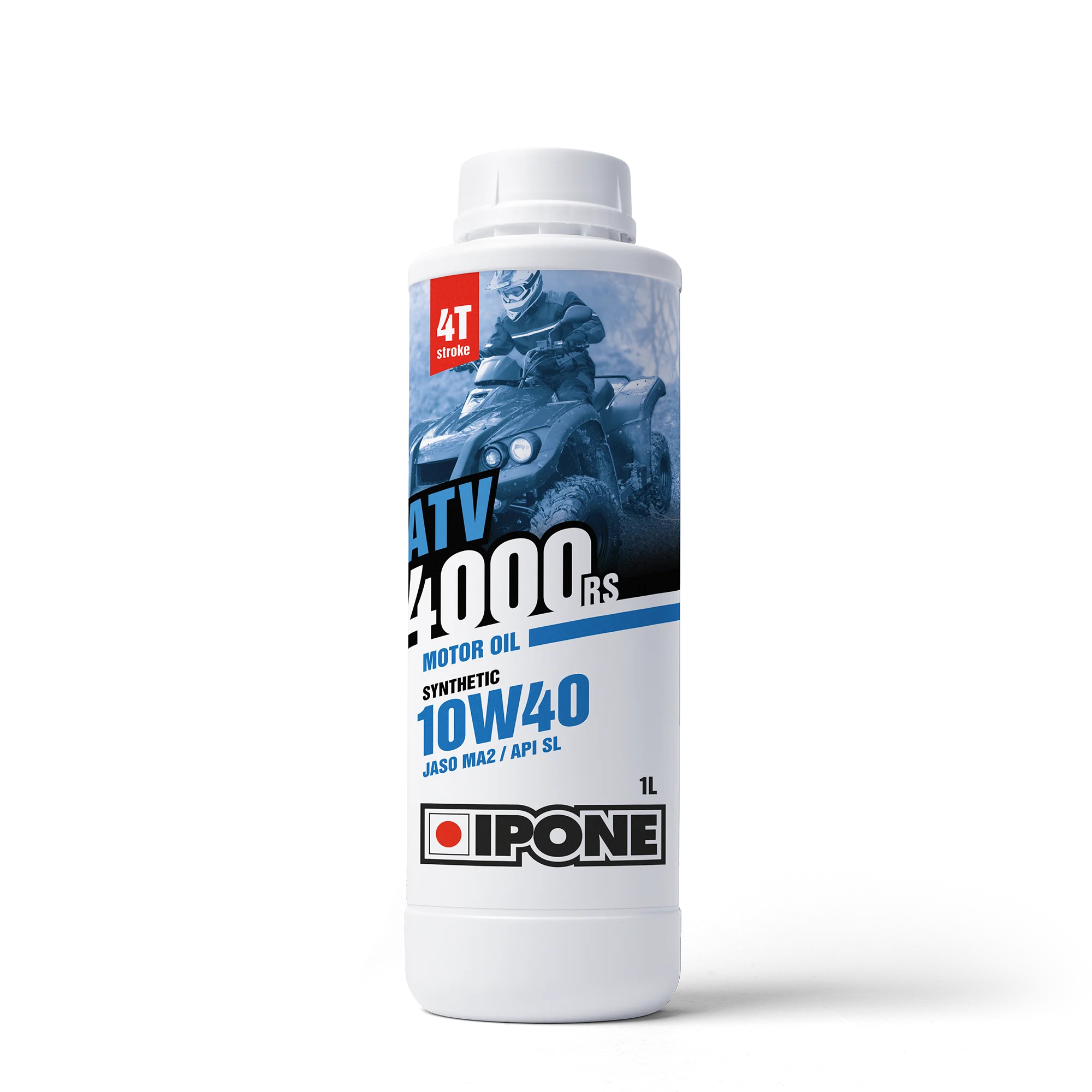 800167-1.png IPONE - ATV 4000 RS 10W40 - 1L - imagine 1