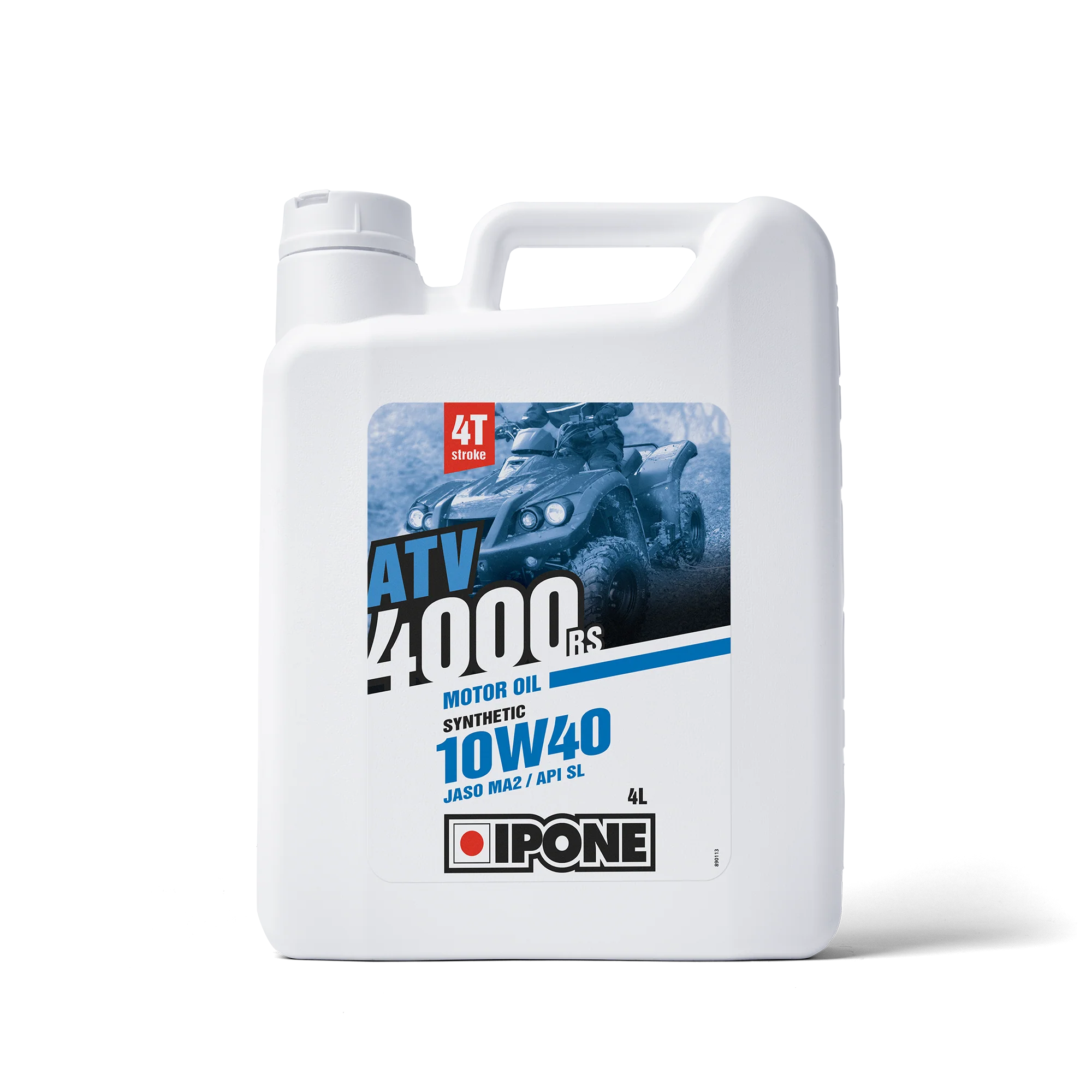 800168-1.png IPONE - ATV 4000 RS 10W40 - 4L - imagine 1