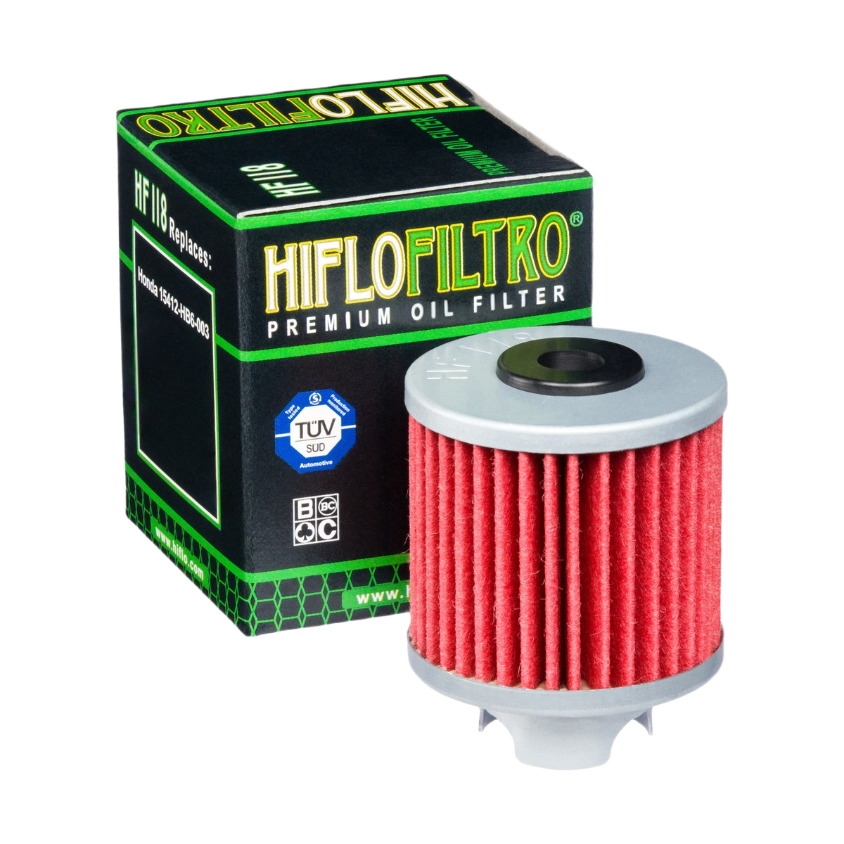 HF118.png HIFLO - Filtru ulei HF118 - imagine 1