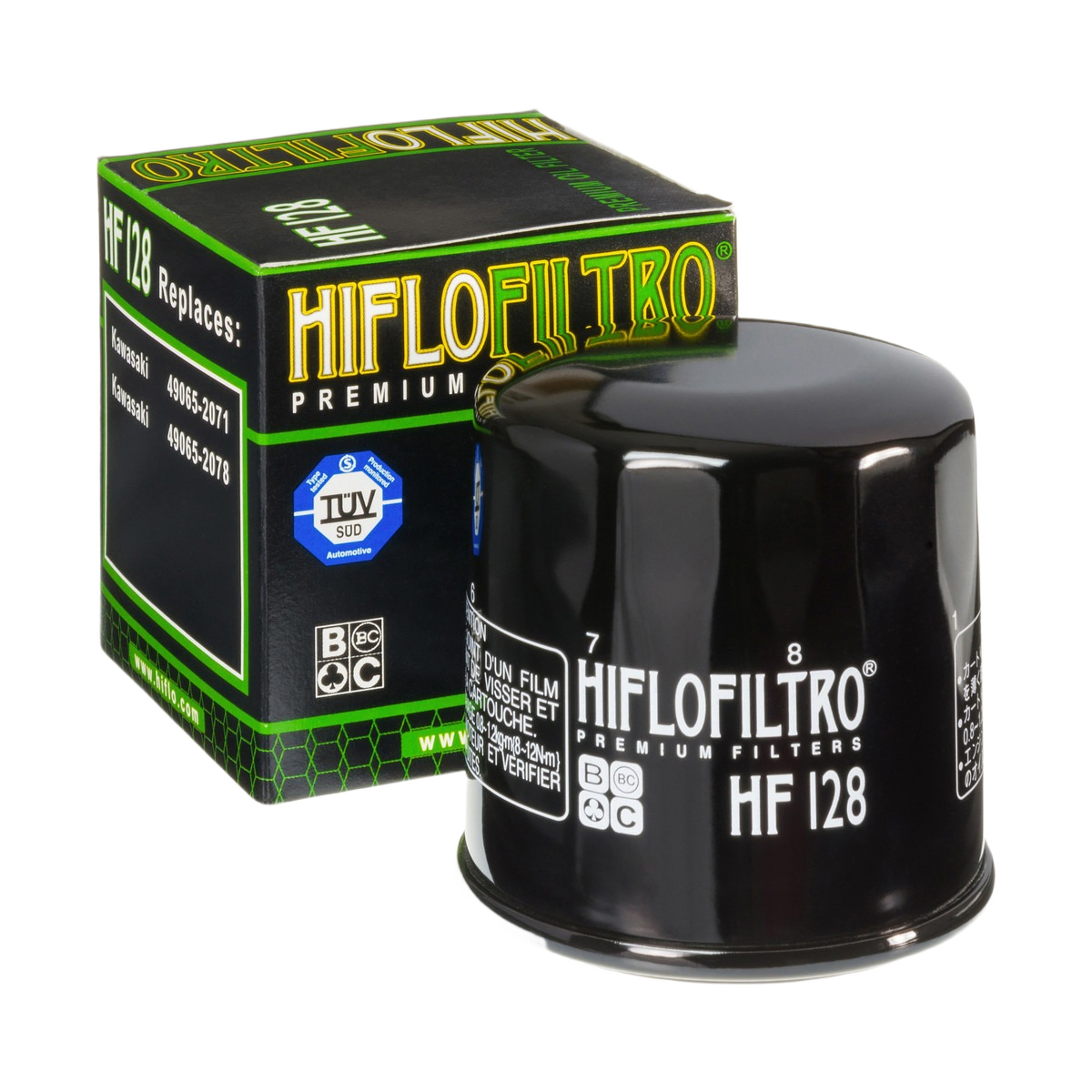 HF128.png HIFLO - Filtru ulei HF128 - imagine 1