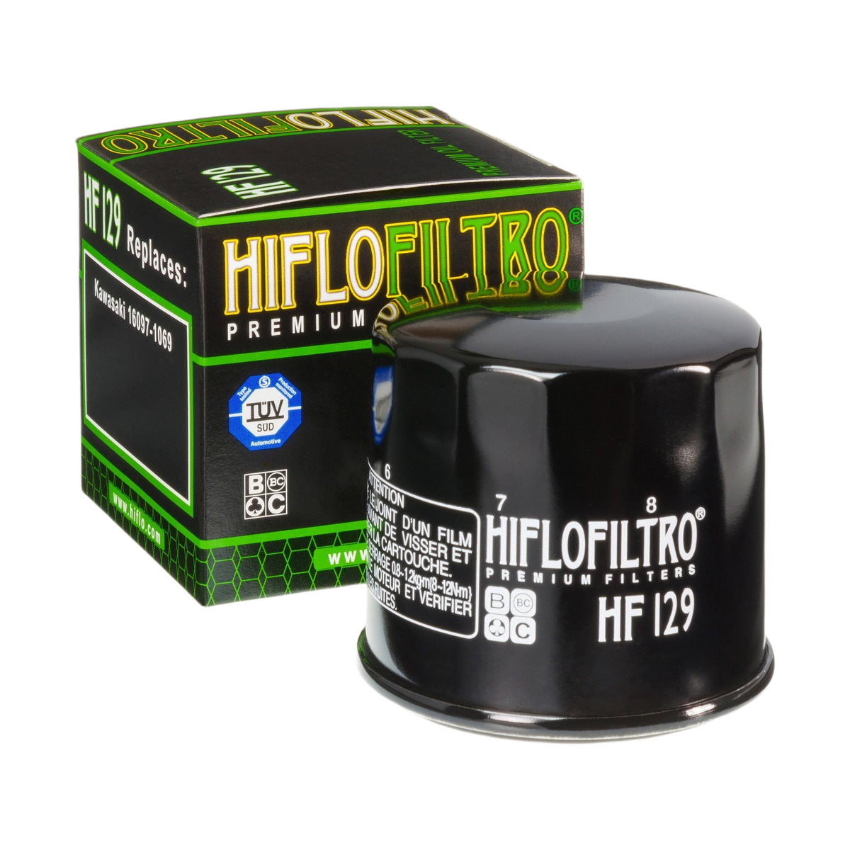 HF129.png HIFLO - Filtru ulei HF129 - imagine 1