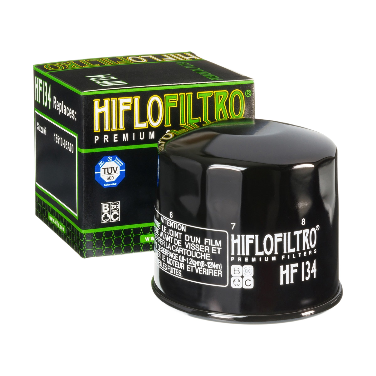HF134.png HIFLO - Filtru ulei HF134 - imagine 1