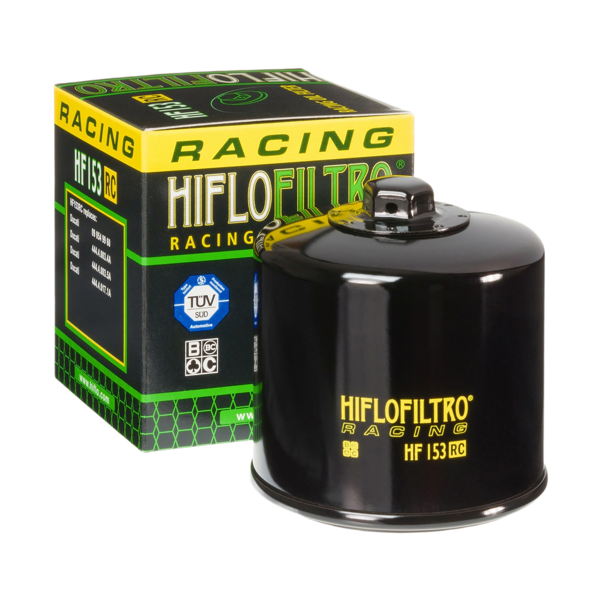 HF153RC.png HIFLO - Filtru ulei RACING HF153RC - imagine 1
