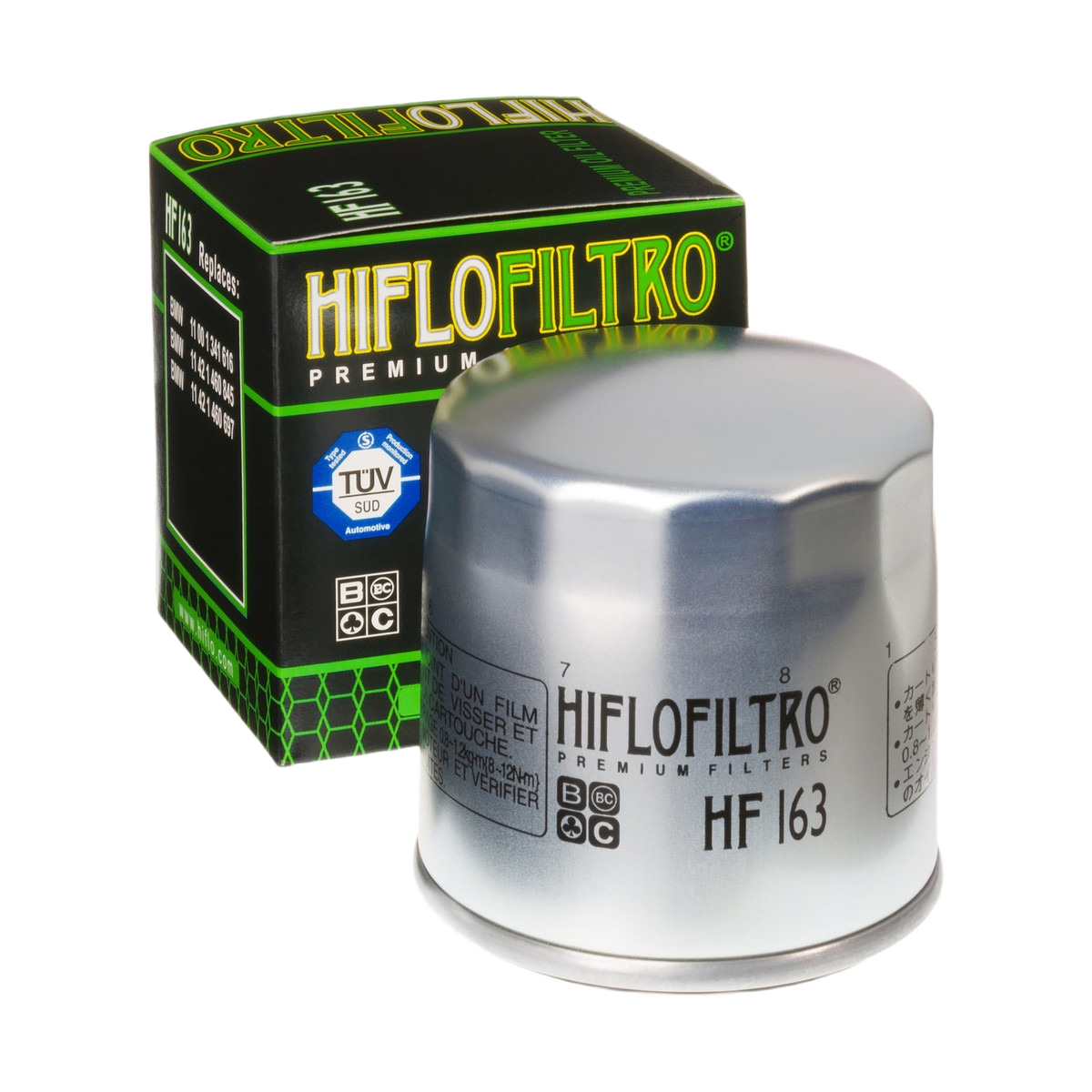 HF163.png HIFLO - Filtru ulei HF163 - imagine 1