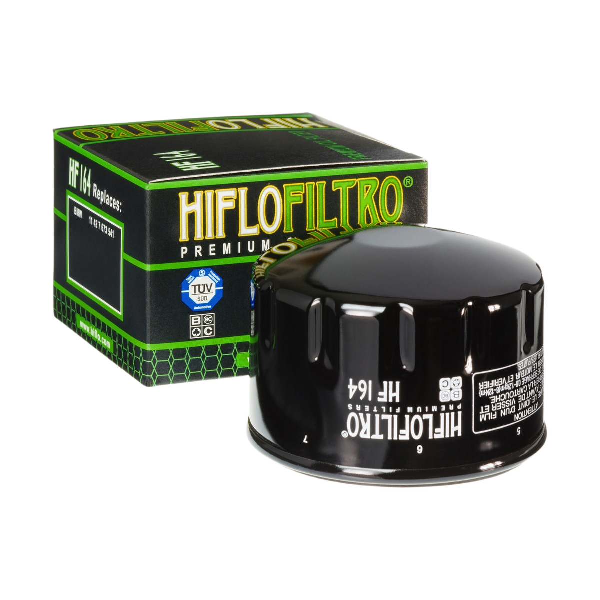 HF164.png HIFLO - Filtru ulei HF164 - imagine 1