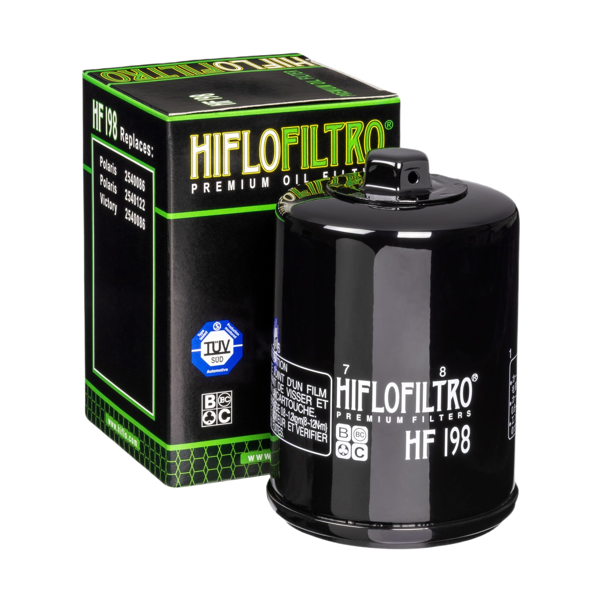 HF198.png HIFLO - Filtru ulei HF198 - imagine 1