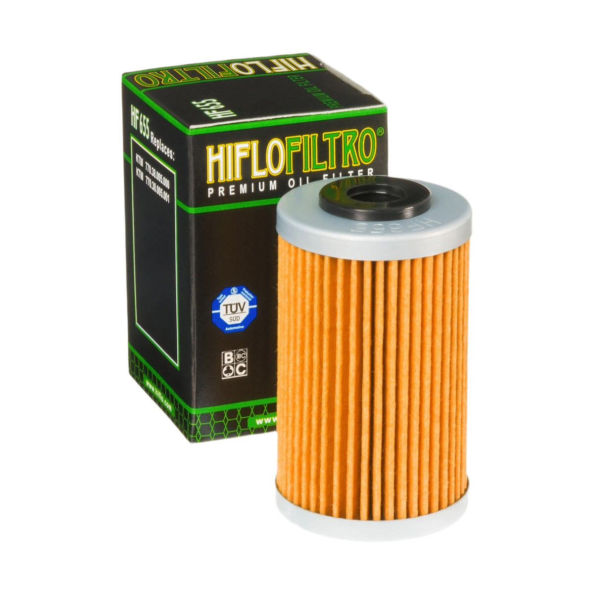 HF655.png HIFLO - Filtru ulei HF655 - imagine 1